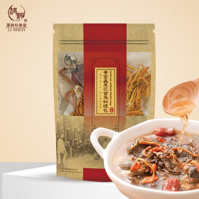和春堂 黃金蟲草花首烏料理包, 1個, 108g