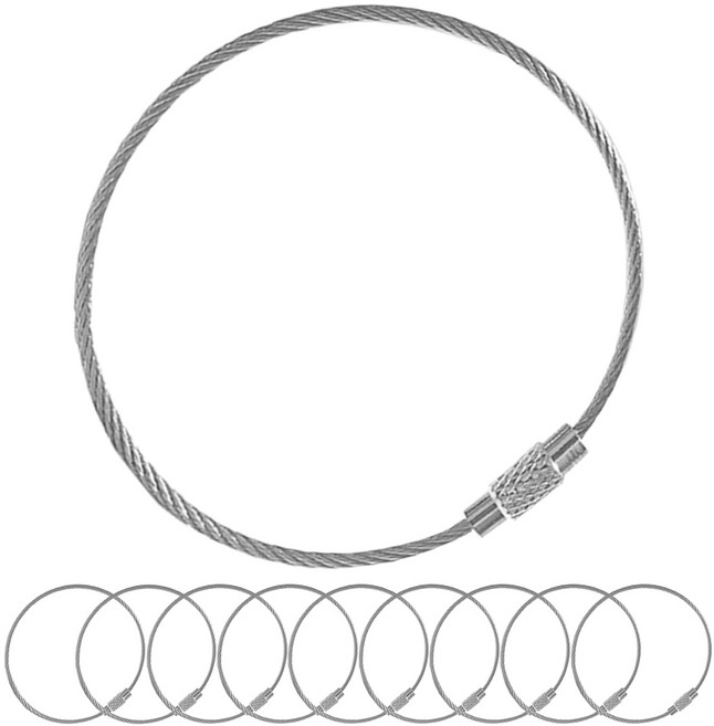 칼라 와이어링, 실버, 10개