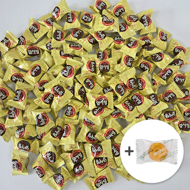 해태 알사탕 고소한 대용량 사무실 단체 간식+마누카캔디 사은품증정, 120개, 4.5g