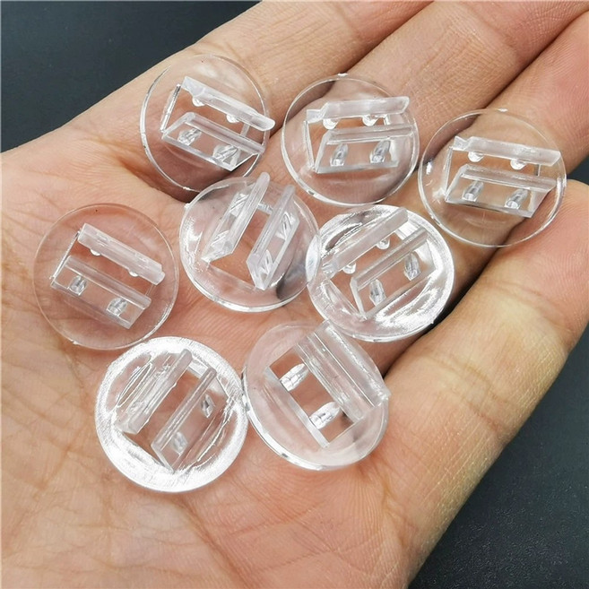 보드게임말 피스 게임말 스탠드 카드홀더 말꽂이 받침대, 원형 24x10mm 카드두께 2m
