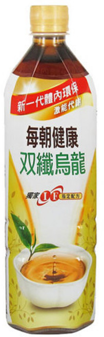 每朝健康 雙纖烏龍厚切茶 無糖機能烏龍茶 900ml x 12入/箱, 1個, 12個裝