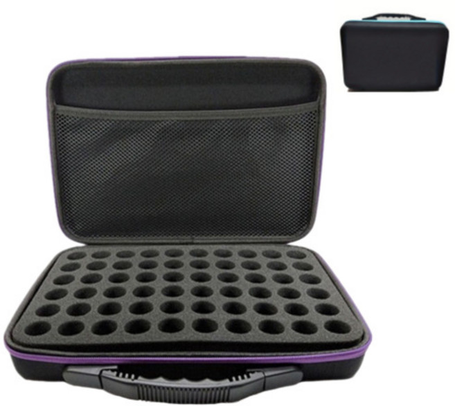 보스케 15ml 에센셜 오일 30구 하드케이스, 대형 블루 (60구), 1개