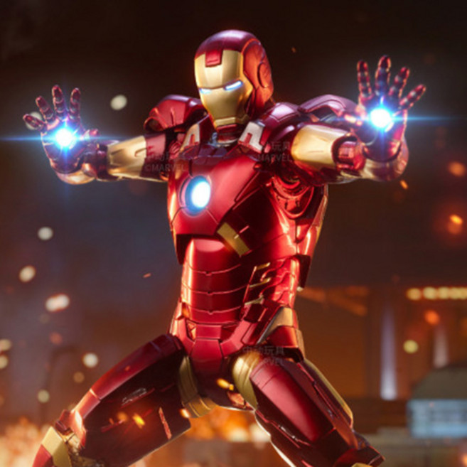 ZD TOYS 1/10 마블 아이언맨 마크9 MK9 액션 피규어, 1개