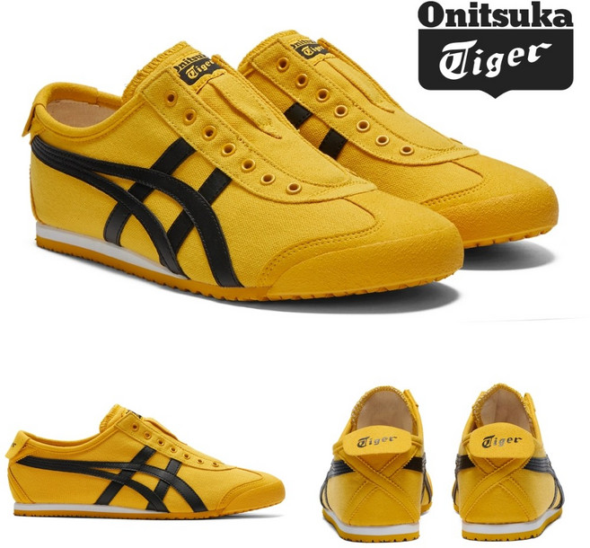 [백화점출고] 오니츠카타이거 MEXICO 66 SLIP-ON 멕시코66 슬립온 남여공용 스니커즈 YELLOW/BLACK 1183A746.751