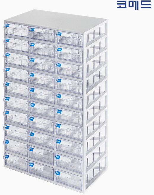 코메드 CMD-500-10 멀티박스 30칸 투명서랍장
