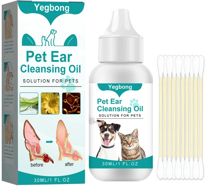 프랑스 수입 MLAIMEI 반려동물 귀 케어 강아지귀진드기제거 2통구입제한 CW-1, 22.2ml, 1개 - 쿠팡