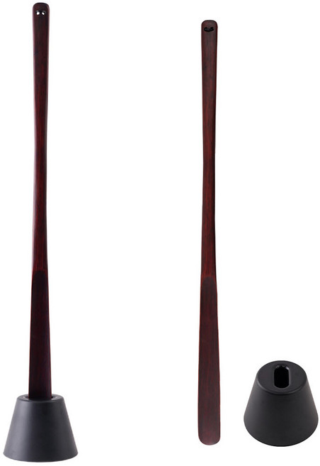 토탈하우스 스키타이 스탠드 구두헤라 받침세트 세워두는 롱타입 구두주걱 받침대포함 (6119), 1개