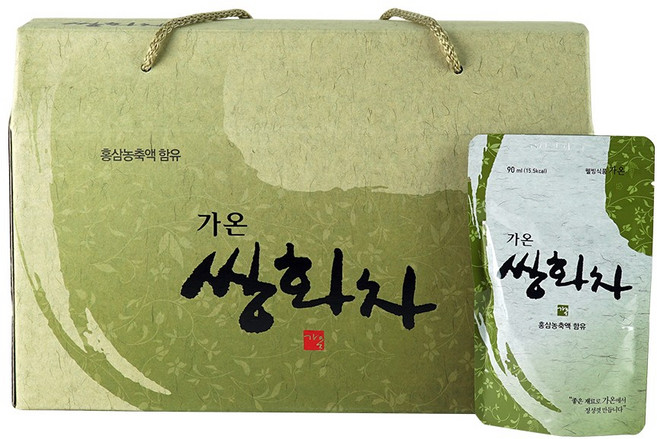가온 홍삼 함유 정통 쌍화차, 30개입, 1박스, 90ml