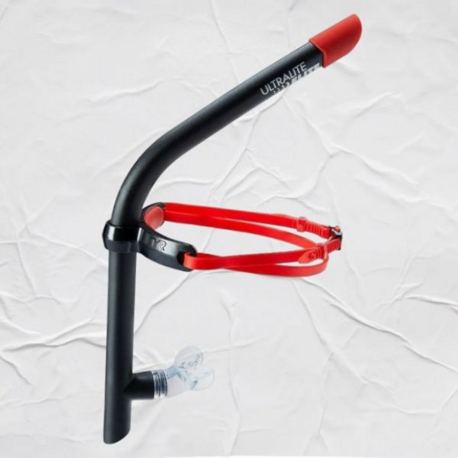 TYR 울트라라이트 엘리트 센터 고급 수영 스노클 블랙, TYR 울트라라이트 센터 스노클 블랙 미주 내수용 티어