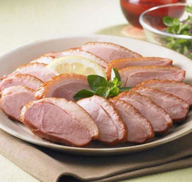 주원산 훈제오리슬라이스, 150g, 12개