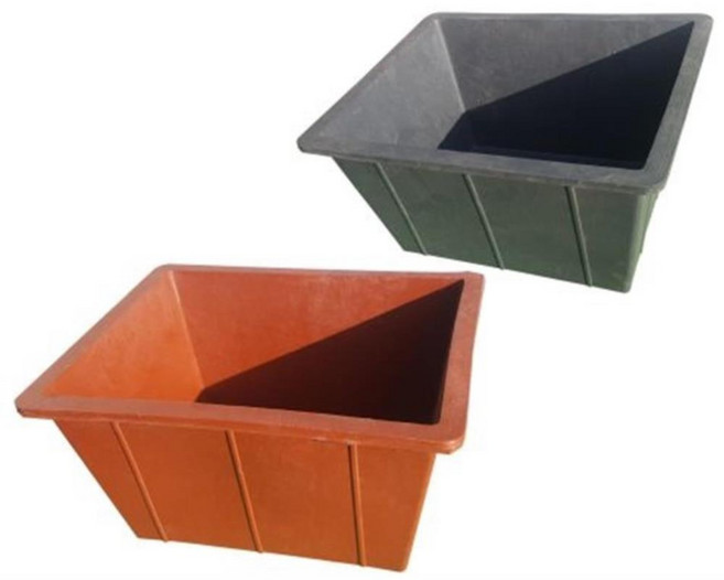 전통시장 콩 팥 곡류 담는 고무다라 세차 업소용 반신욕 화장실 간편, 적색