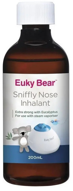 호주 유키베어 Euky Bear 유칼립투스 코막힘 인헤일런트 200ml, 1개