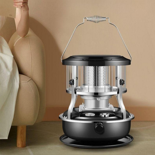 에너릭스 휴대용 캠핑 석유 난로 실내등유 가정용 소형 히터, 카키