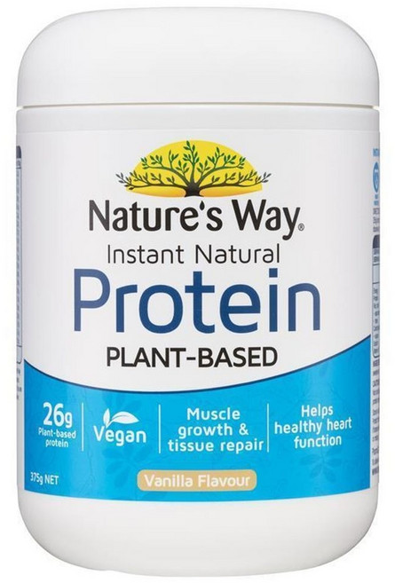 네이처스웨이 식물성 단백질 프로틴 쉐이크 분말 바닐라맛 Nature's Way Protein Vanilla, 1개
