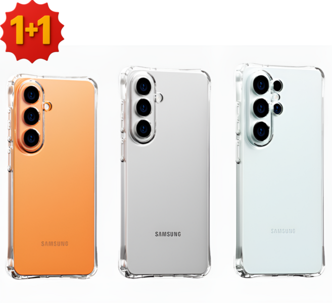 삼성 갤럭시 S26 울트라 풀커버 슈퍼방탄 투명 젤리 케이스 1+1