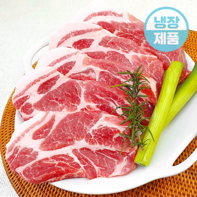 한돈 돼지고기 목살 구이용 캠핑고기 우시산한돈 냉장 더예쁜한우, 300g, 1개