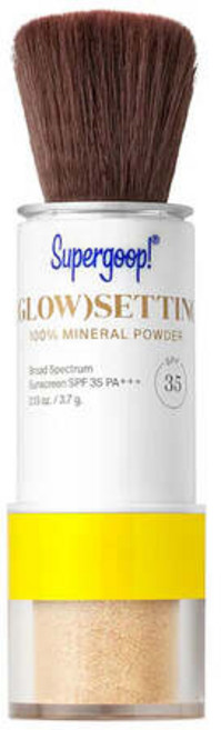 수퍼굽 100퍼센트 미네랄 글로우 세팅 파우더 SPF 35 3.7g, 1개