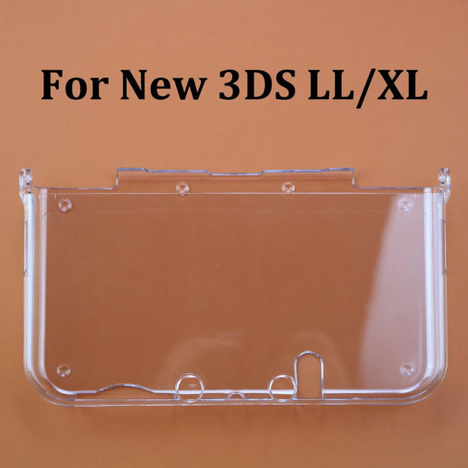 1pcs 플라스틱 투명 크리스탈 하드 쉘 케이스 커버 3DS 용 3DS XL LL NDS Lite NDSL NDSi XL LL GBA SP PSP PSV 1000 2000, [15] For New 3DS XL LL, 1개