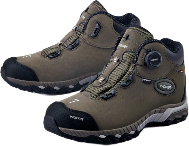 지벤[ziben] 안전화 zb-205 [3시이전주문 당일발송][국산 KF94 마스크증정]2020 신상품 방수내피/천연소가죽/경량안전화/6인치안전화