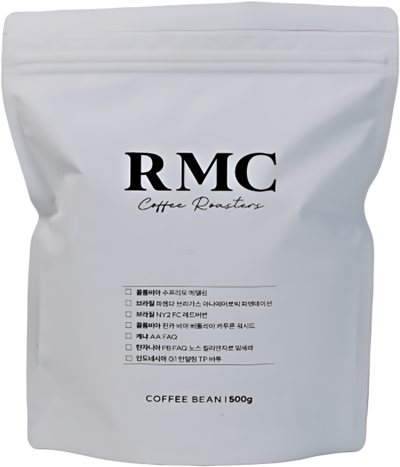 RMC 커피 프리미엄 브라질 레드버번 싱글오리진 당일로스팅 원두커피 커피원두, 1개, 500g, 홀빈(분쇄안함)