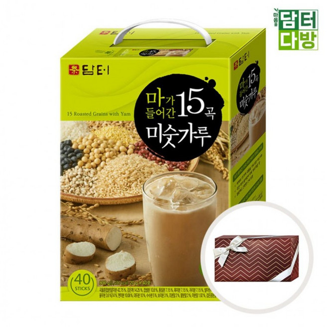 담터 마가들어간 15곡 미숫가루 40스틱, 1g, 1개