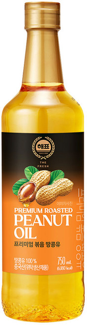사조 해표 프리미엄 볶음 땅콩유, 750ml, 8개