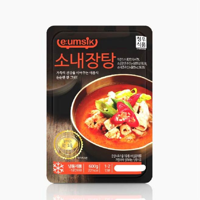 (무)(냉동)청우 내장탕(냉동 600g), 600g, 10개