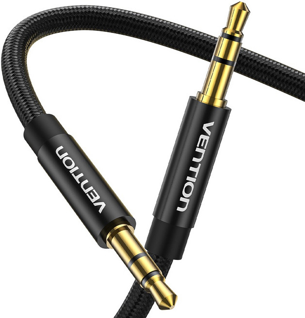 벤션 TRS 3.5mm 스테레오 AUX M to M 오디오 케이블, 1m, 1개