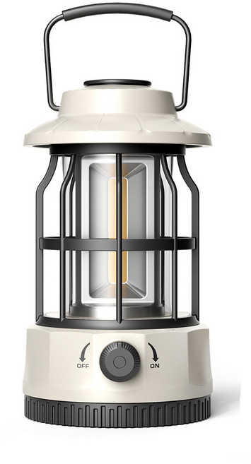 ZOZOFO LED 충전식 감성 실내 차박 텐트 고리 조명 무드 캠핑 랜턴 101*175mm, 1개, 화이트