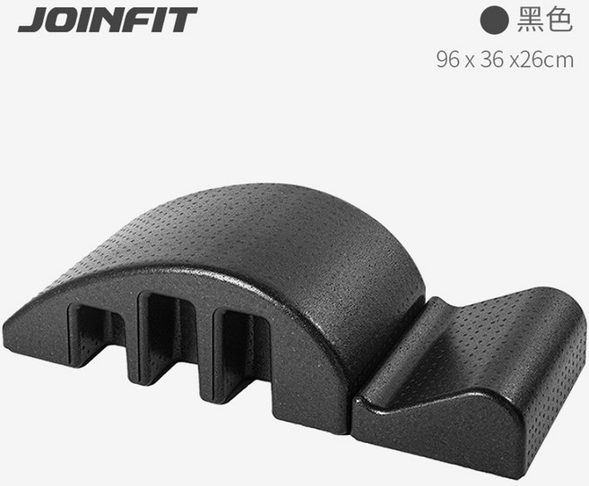 테스 올더히어 스파인코렉터 기구 일체형 허리, 고밀도-블랙, 1개