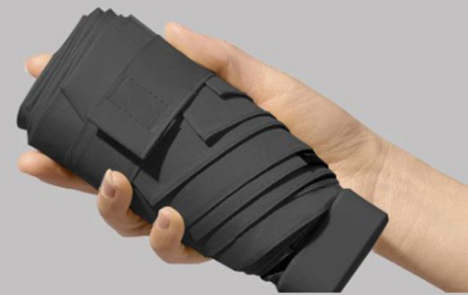 안나네 초소형 5단 접이식 양산 우산 겸용/UPF50+자외선차단/포켓사이즈 15CM