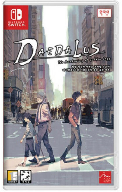 [중고] [스위치] 탐정진구지 사부로 프리퀼 스토리 다이달로스 디 어웨이크닝 오브 골든 재즈 한글 DAEDALUS 닌텐도 정품칩 NS SWITCH