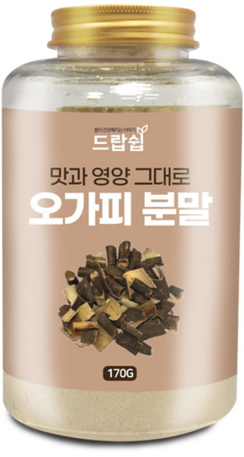 오가피 분말(국산) 170g(통) 오가피 가시오가피 분말 가루 선식 반죽 한방 약재 건강 차, 1개, 170g