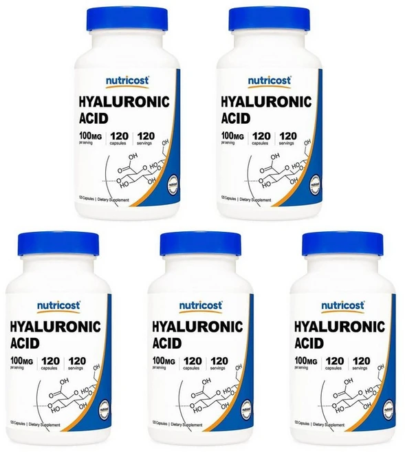 뉴트리코스트 히알로론산 100mg, 5개, 120정 - 쿠팡