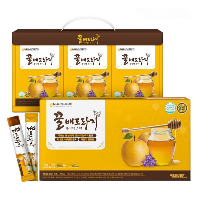 더조은 꿀배도라지 콜라겐스틱 20g x 30포 더조은 꿀배도라지 콜라겐스틱 20g x 30포 꿀배도라지콜라겐스틱 배도라지 꿀배도라지스틱 배도라지스틱 도라지청스틱 배도라지생강청, 1개