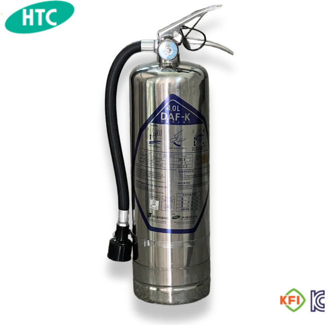 K급 소화기 국산 4L 주방용 강화액 업소용 식용유화재 HTC, HTC K급 강화액 소화기, 1개
