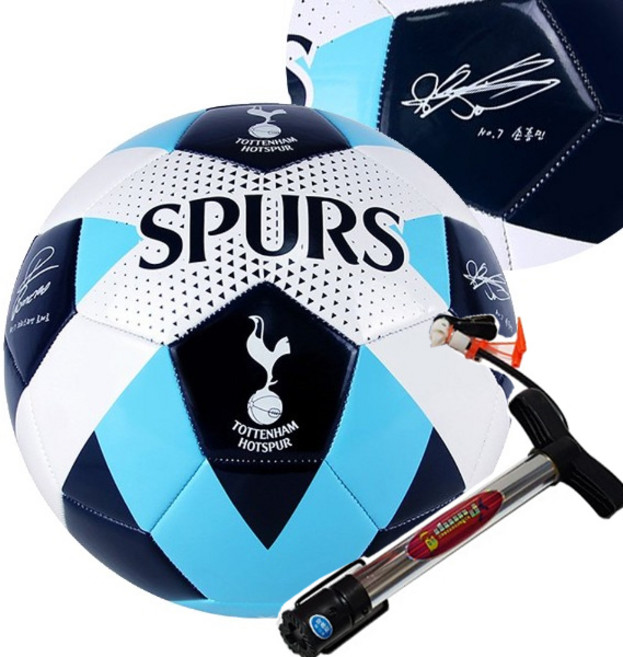 민트라인 토트넘 축구공 펌프 세트 손흥민 사인볼 풋살볼 체육대회 스포츠공 운동회 크리스마스선물 어린이날선물, 1개