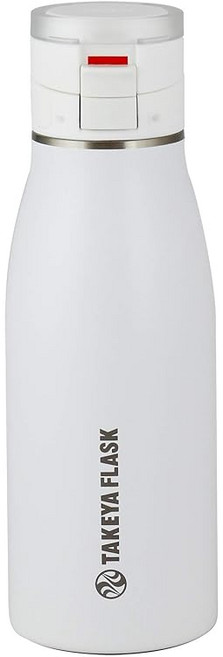 타케야타케야프라스크 트래블러17 아크테브화이트 흰색 물병 보온보냉 스테인리스 직음 원터치 개폐식 TAKEYA, 상세페이지 참조, 1개