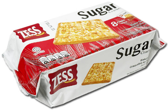 제스 슈가 크래커 수입 과자 아이들 간식 비스킷, 192g, 5개
