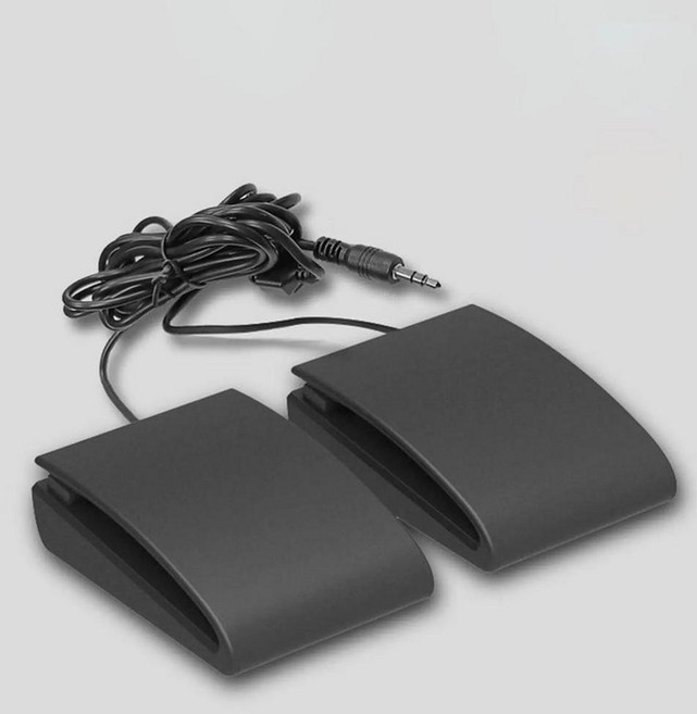 휴대용 교체 전자 드럼 페달 미끄럼 방지 서스테인, 1개