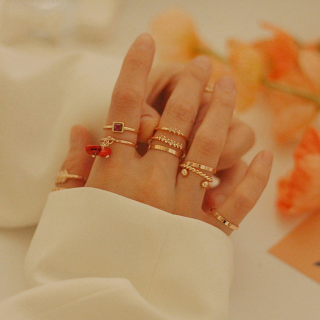 귤팩토리 20개 반지세트ver.1