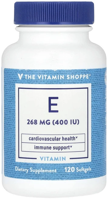 The Vitamin Shoppe 비타민E 268mg(400IU) 소프트젤 120정, TheVitaminShoppe비타민E268mg400IU, 1개 - 쿠팡