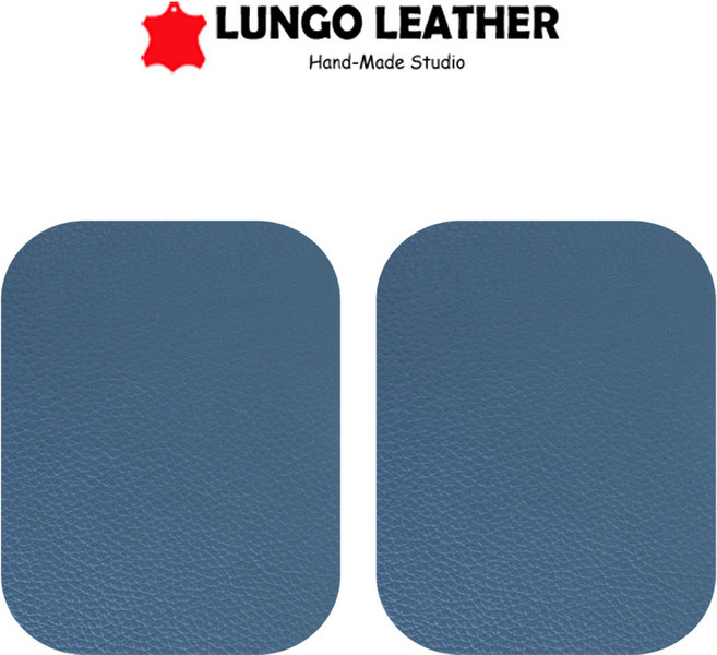 룽고가죽 100%천연 가죽스티커 S1 소파보수 가죽리폼 의자수선, 스모크블루