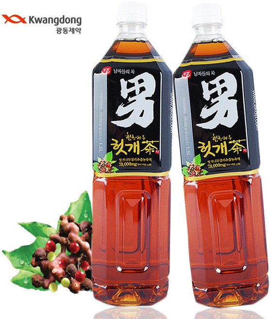광동제약 광동 헛개차 1.5L(12개), 1.5L, 12개