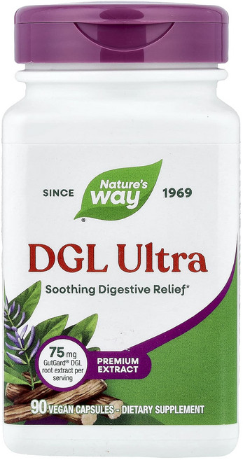 네이쳐스웨이 DGL 울트라 75mg 베지캡슐 90정, 6개