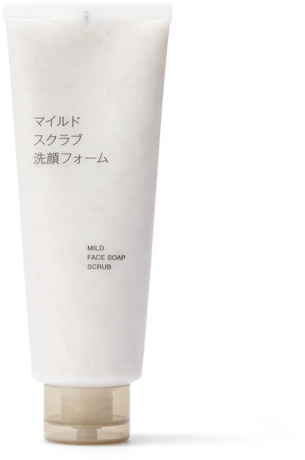 일본 무인양품 마일드 스크럽 세안폼 220g, 2개 - 쿠팡