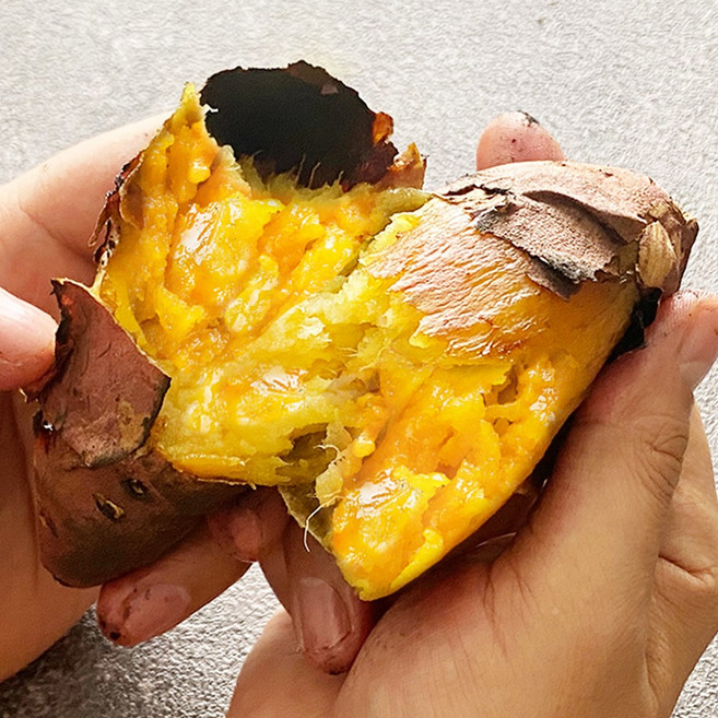 [YM푸드] 해남 꿀 고구마 3kg 5kg 햇고구마 밤고구마 호박고구마 베니하루카, 1개, 비세척 꿀고구마 한입 5kg