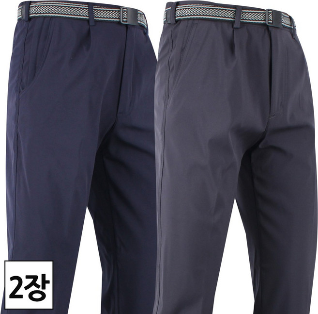 2장 [더맨월드] 봄가을용 남자 MW 무지 원턱 등산 바지 _ 춘추용 28~46인치 남성용 고급 가성비 좋은 일자 기본 팬츠 M455
