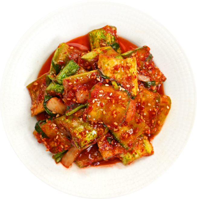 셰프애찬 오이소박이 오이부추김치 오이 김치, 250g, 1개