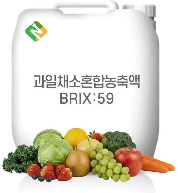 과일채소혼합농축액 59Brix 20kg, 1개